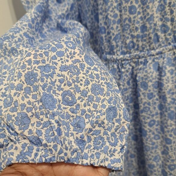 J. Crew Liberty London Blue Floral Dress - Picture 10 of 15